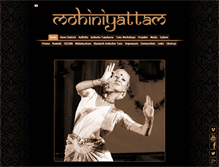 Tablet Screenshot of mohiniyattam.de